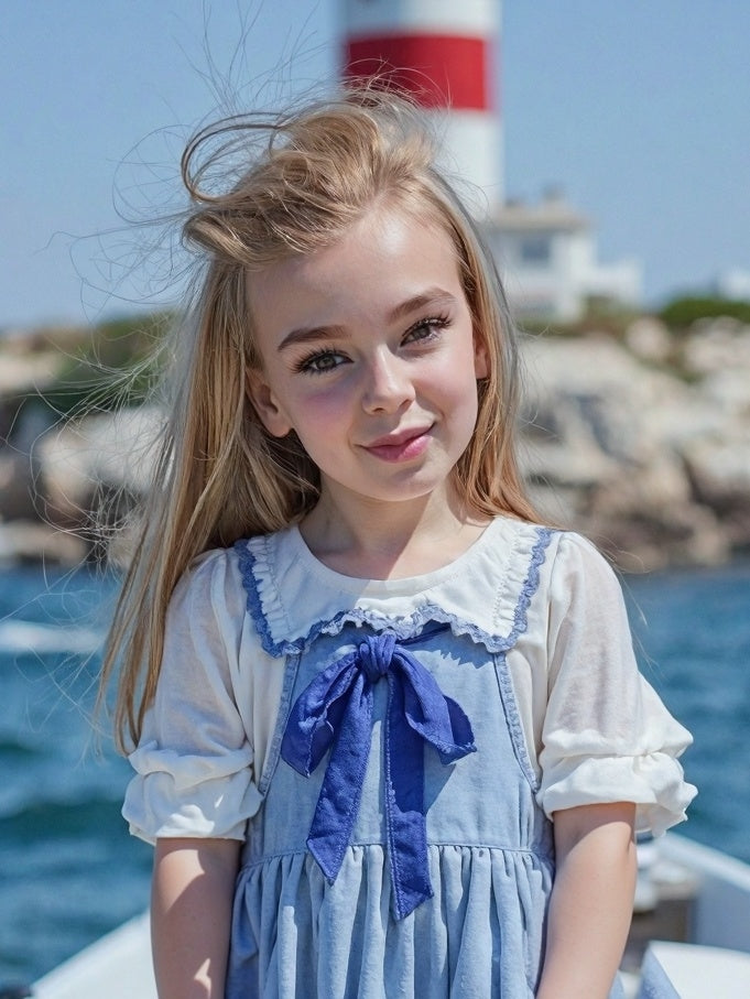 "Nautical Navy Sailor Dress"